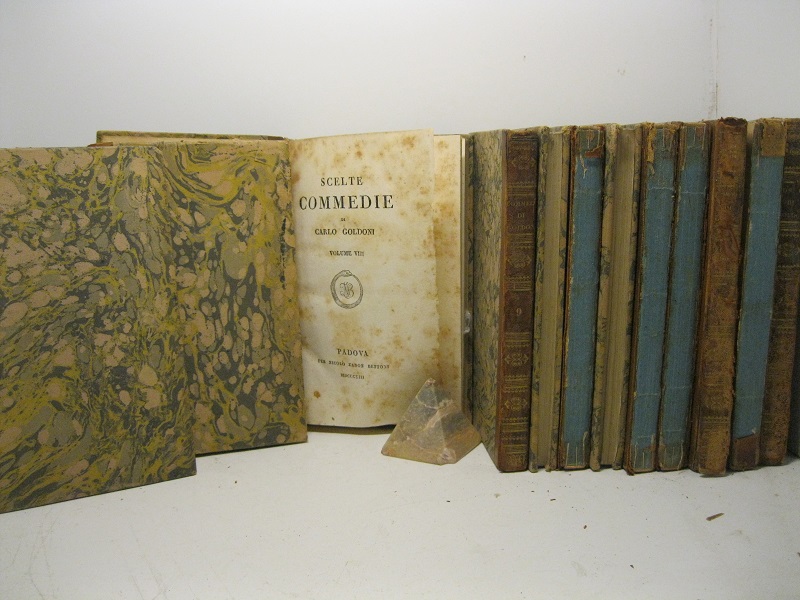 Scelte commedie di Carlo Goldoni. Volumi I (-XII)